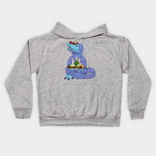 Holidinos - Yutyrannus Yule Log Kids Hoodie